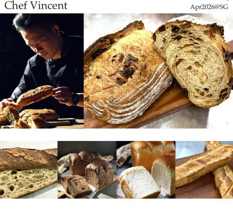 12Apr2026(Sun) Bear's Levain & Sourdough Bread by TW Chef Vincent Hsiung (熊俊傑師傅)