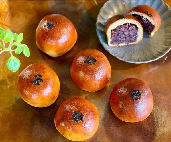 25Nov2023【The classic and perfect Japanese super soft sweet red bean bread / mochi wasanbon sugar dorayaki / honey citrus red bean daifuku】by Taiwan Chef - Mr. HeiPi (施政喬 aka 黑皮喬師傅)