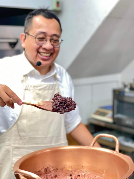 25Nov2023【The classic and perfect Japanese super soft sweet red bean bread / mochi wasanbon sugar dorayaki / honey citrus red bean daifuku】by Taiwan Chef - Mr. HeiPi (施政喬 aka 黑皮喬師傅)