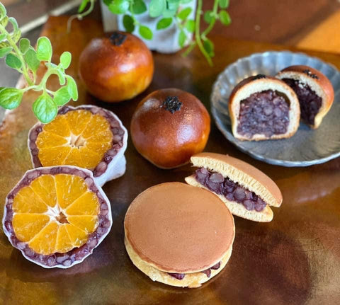 25Nov2023【The classic and perfect Japanese super soft sweet red bean bread / mochi wasanbon sugar dorayaki / honey citrus red bean daifuku】by Taiwan Chef - Mr. HeiPi (施政喬 aka 黑皮喬師傅)